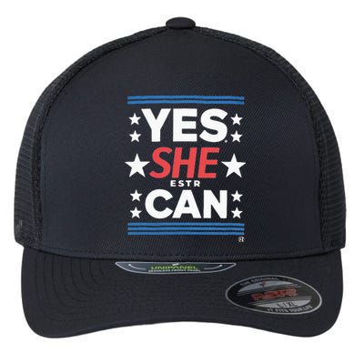 Yes She Can Kamala Harris 2024 President Flexfit Unipanel Trucker Cap