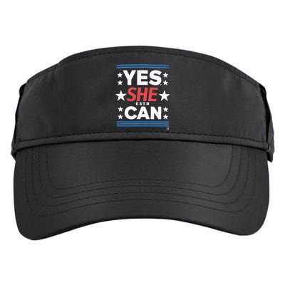 Yes She Can Kamala Harris 2024 President Adult Drive Performance Visor