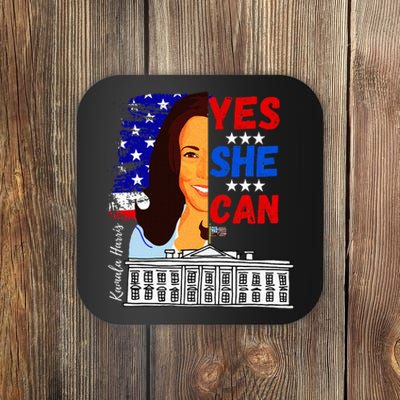 Yes She Can Kamala Harris 2024 Us Presidential Election Coaster