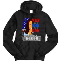 Yes She Can Kamala Harris 2024 Us Presidential Election Tie Dye Hoodie