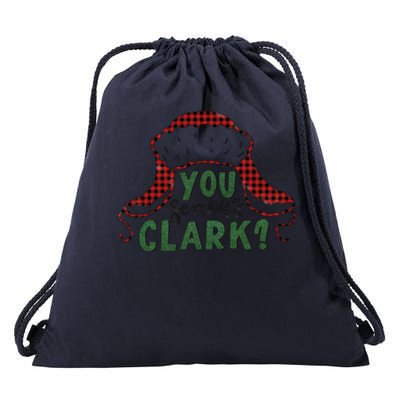 You Serious Clark? Drawstring Bag