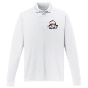 You Serious Clark? Performance Long Sleeve Polo