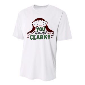 You Serious Clark? Performance Sprint T-Shirt