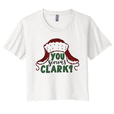 You Serious Clark? Women's Crop Top Tee