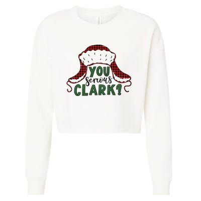 You Serious Clark? Cropped Pullover Crew