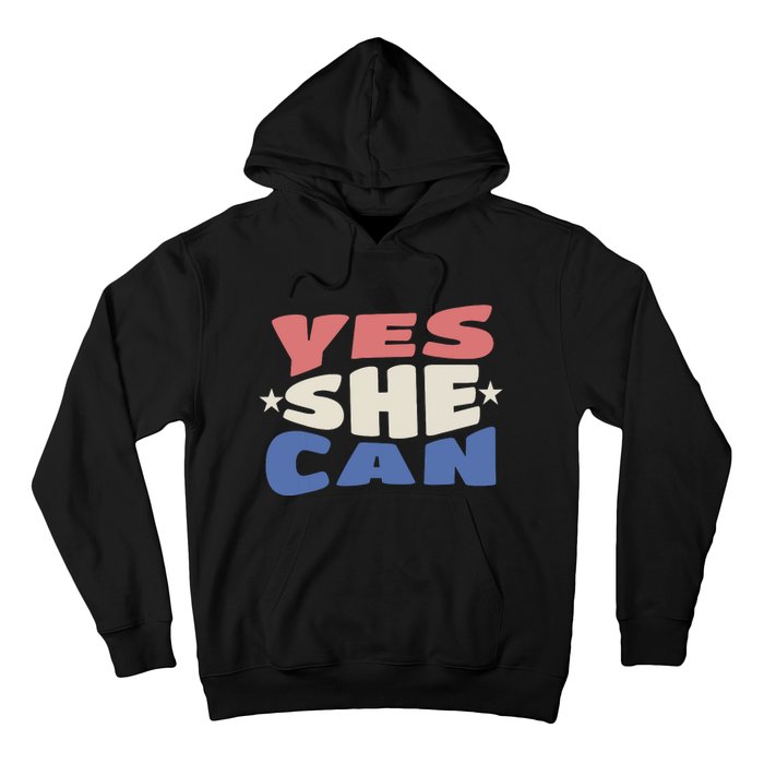 Yes She Can Hoodie