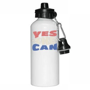 Yes She Can Aluminum Water Bottle