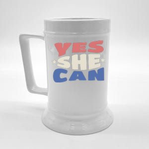 Yes She Can Beer Stein