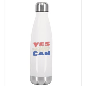 Yes She Can Stainless Steel Insulated Water Bottle