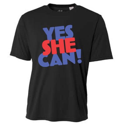 Yes She Can Cooling Performance Crew T-Shirt