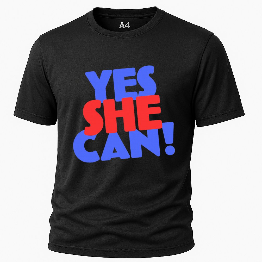 Yes She Can Cooling Performance Crew T-Shirt