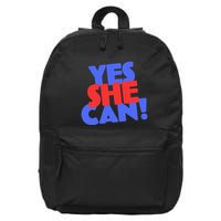 Yes She Can 16 in Basic Backpack