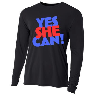 Yes She Can Cooling Performance Long Sleeve Crew