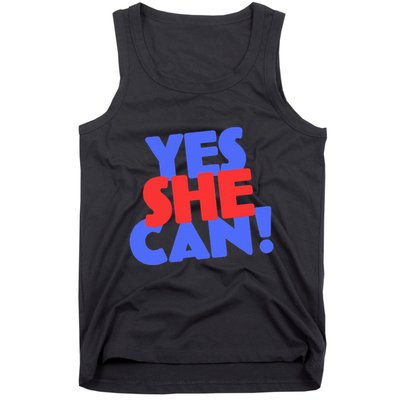 Yes She Can Tank Top