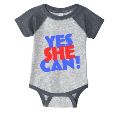 Yes She Can Infant Baby Jersey Bodysuit