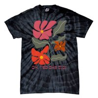 Yes She Did Boho Floral Kamala Wins She Won! Tie-Dye T-Shirt