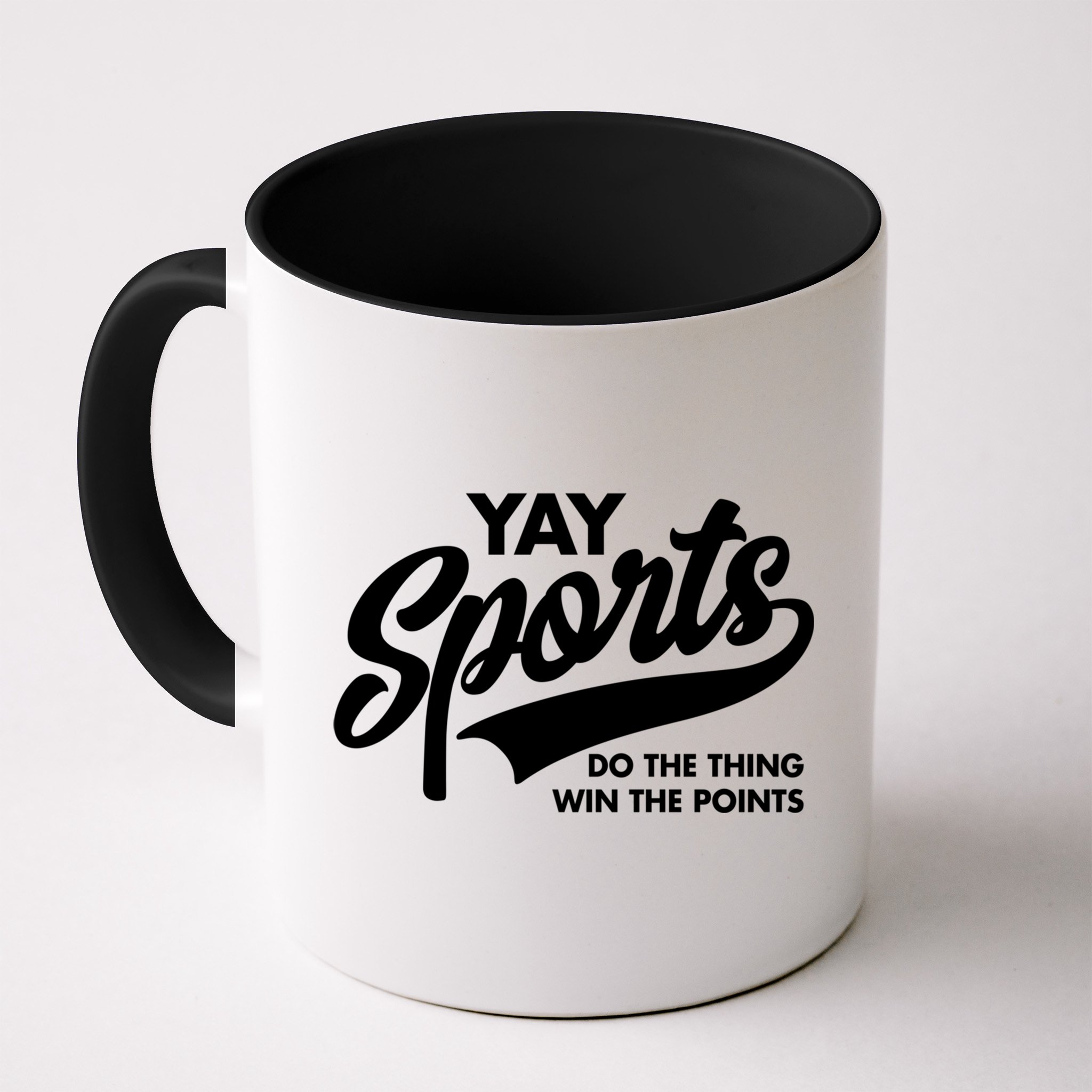 Yay Sports Do The Thing Win The Points Swash White Gift Mug