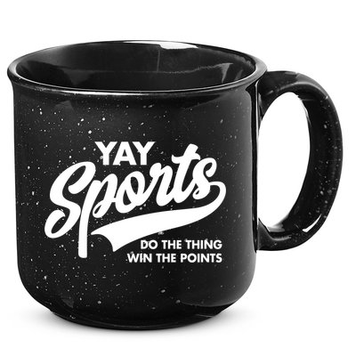 Yay Sports Do The Thing Win The Points Swash White Gift 15oz Campfire Ceramic Mug