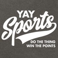 Yay Sports Do The Thing Win The Points Swash White Gift Cotton Canvas Backpack