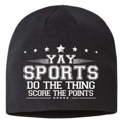 Yay Sports Do The Thing Score The Points Sustainable Beanie