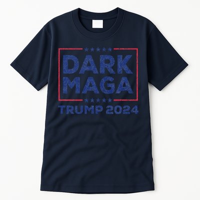 Yard Sign Donald Trump 2024 Dark Maga Trump Tall T-Shirt