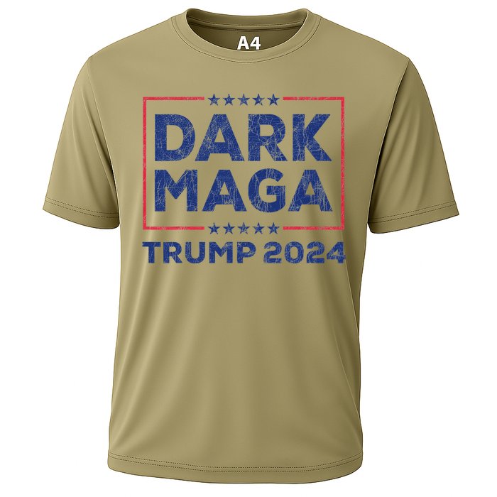 Yard Sign Donald Trump 2024 Dark Maga Trump Cooling Performance Crew T-Shirt