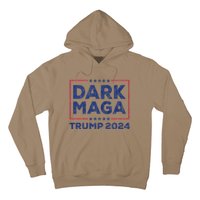 Yard Sign Donald Trump 2024 Dark Maga Trump Hoodie