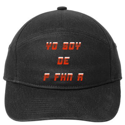 Yo Soy De P FKN N 7-Panel Snapback Hat