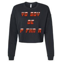 Yo Soy De P FKN N Cropped Pullover Crew