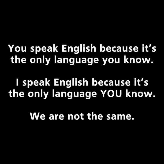 You Speak English Because It’S The Only Language You Know 16 in Basic Backpack