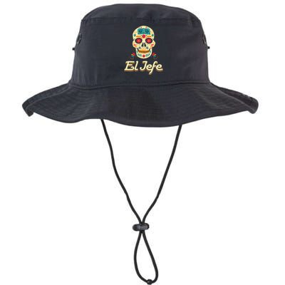 Yo Soy El Jefe Dia De Los Muertos Day Of The Dead Cool Gift Legacy Cool Fit Booney Bucket Hat