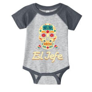 Yo Soy El Jefe Dia De Los Muertos Day Of The Dead Cool Gift Infant Baby Jersey Bodysuit