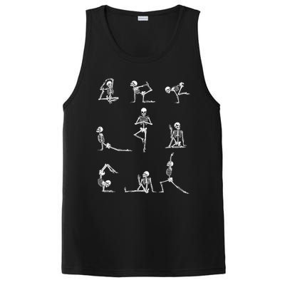 Yoga Skeleton For A Yoga Fan PosiCharge Competitor Tank