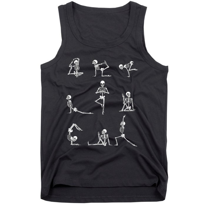 Yoga Skeleton For A Yoga Fan Tank Top