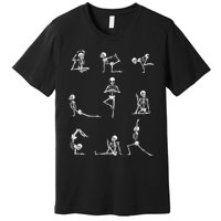 Yoga Skeleton For A Yoga Fan Premium T-Shirt