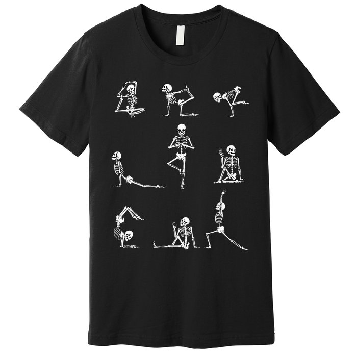 Yoga Skeleton For A Yoga Fan Premium T-Shirt