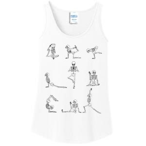 Yoga Skeleton for a Yoga Fan Ladies Essential Tank