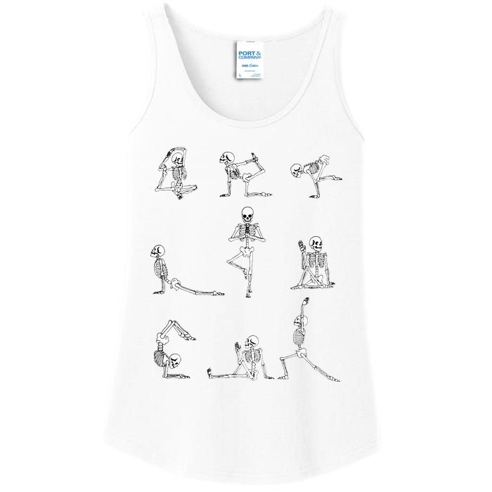 Yoga Skeleton for a Yoga Fan Ladies Essential Tank