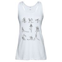 Yoga Skeleton for a Yoga Fan Ladies Essential Flowy Tank