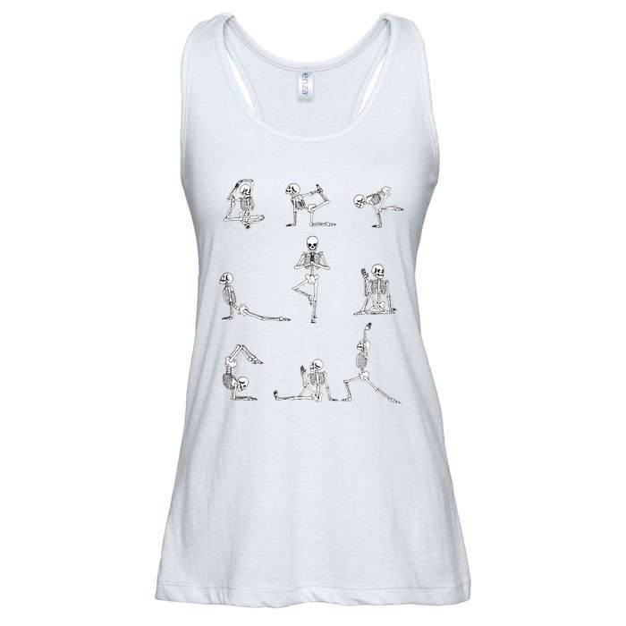 Yoga Skeleton for a Yoga Fan Ladies Essential Flowy Tank