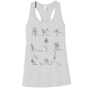 Yoga Skeleton for a Yoga Fan Women's Racerback Tank