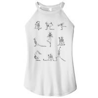 Yoga Skeleton for a Yoga Fan Women's Perfect Tri Rocker Tank