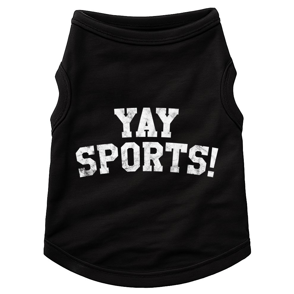 Yay Sports! Funny Sports Gift Doggie Tank