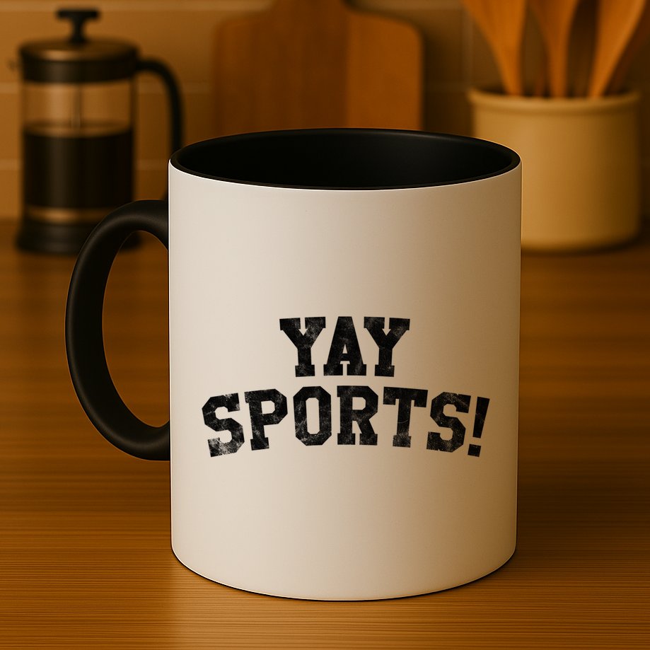 Yay Sports! Funny Sports Gift Mug