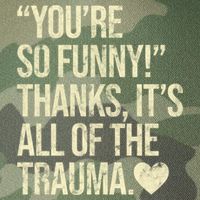 You're So Funny Thanks It's All Of The Trauma Legacy Tie Dye Trucker Hat