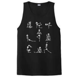 Yoga Skeleton For A Yoga Fan PosiCharge Competitor Tank