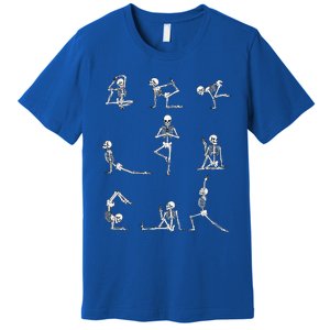 Yoga Skeleton For A Yoga Fan Premium T-Shirt