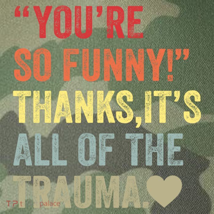 You're So Funny Thanks It's All Of The Trauma Legacy Tie Dye Trucker Hat