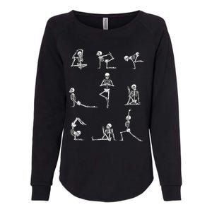 Yoga Skeleton For A Yoga Fan Womens California Wash Sweatshirt