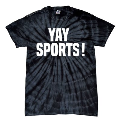 Yay Sports Funny Football Tie-Dye T-Shirt